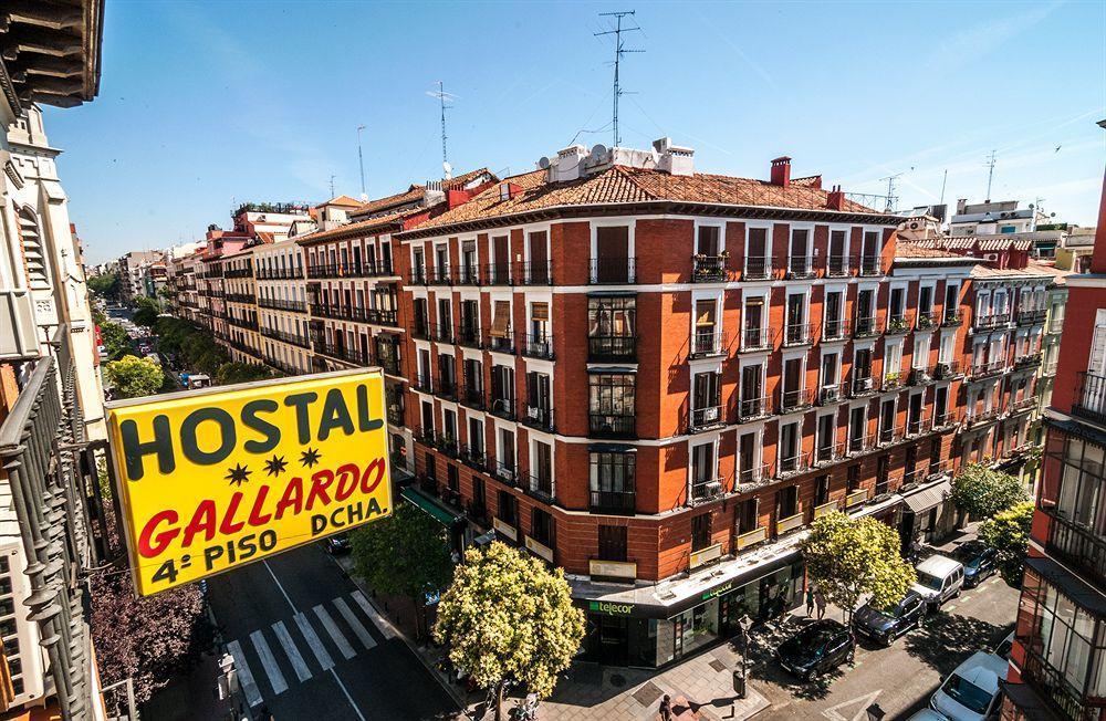 Hostal Gallardo Madrid Buitenkant foto